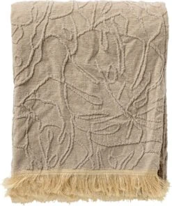 Dutch Decor - MAYBEL - Plaid 140x180 Cm Pumice Stone - Beige - Deken