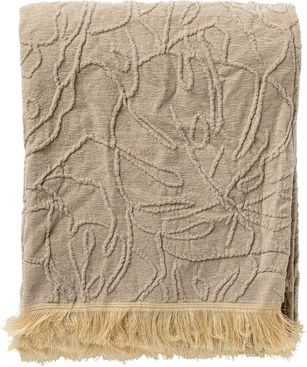 Dutch Decor - MAYBEL - Plaid 140x180 Cm Pumice Stone - Beige - Deken 1 Dutch Decor - MAYBEL - Plaid 140x180 Cm Pumice Stone - Beige - Deken