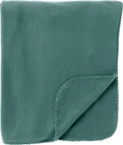 Dutch Decor - PABLO - Plaid Fleece 150x200 Cm Sagebrush Green - Groen - 100% Polyester - Deken