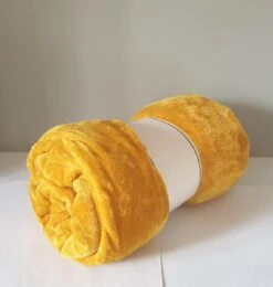 Dutch Decor - BILLY - Plaid Flannel Fleece 150x200 Cm - Golden Glow - Geel - Superzacht - Deken -Dutch Decor 1138x1200 2