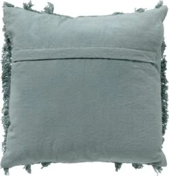 FARA - Kussenhoes 45x45 Cm Jadeite - Groen - Exclusief Binnenkussen -Dutch Decor 1148x1200 1