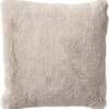 ZAYA - Kussenhoes Unikleur 60x60 Cm - Pumice Stone - Beige - Superzacht - Exclusief Binnenkussen