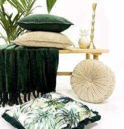 Dutch Decor - FLORIJN - Plaid Fleece 150x200 Cm - Mountain View - Donkergroen - Superzacht - Met Franjes - Deken -Dutch Decor 1151x1200 2