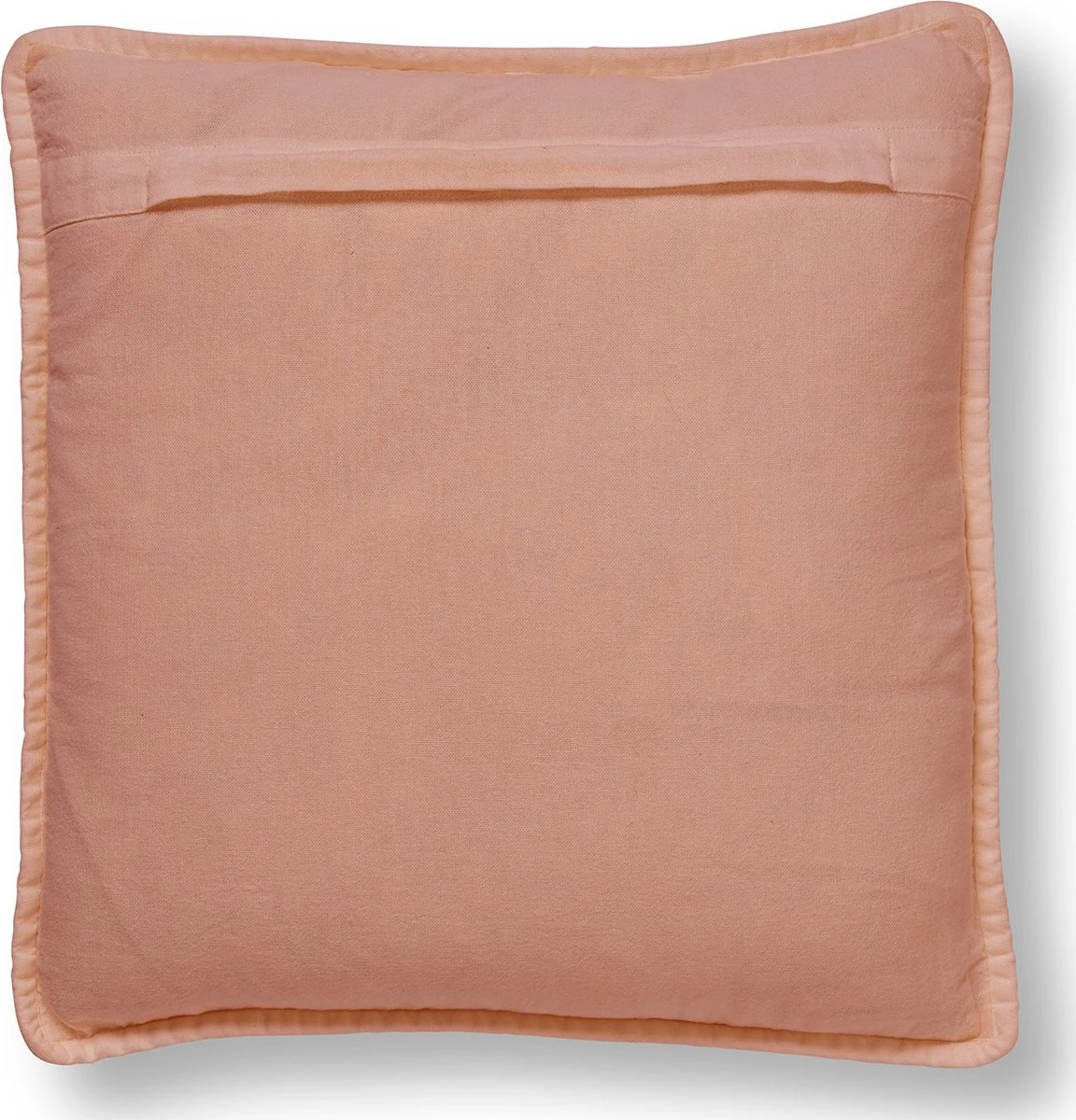 Set Van 2 Kussenhoezen - Dutch Decor BOWIE - 45x45 Cm - Unikleur Katoen - Muted Clay - Roze 4 Set Van 2 Kussenhoezen - Dutch Decor BOWIE - 45x45 Cm - Unikleur Katoen - Muted Clay - Roze - Afbeelding 4