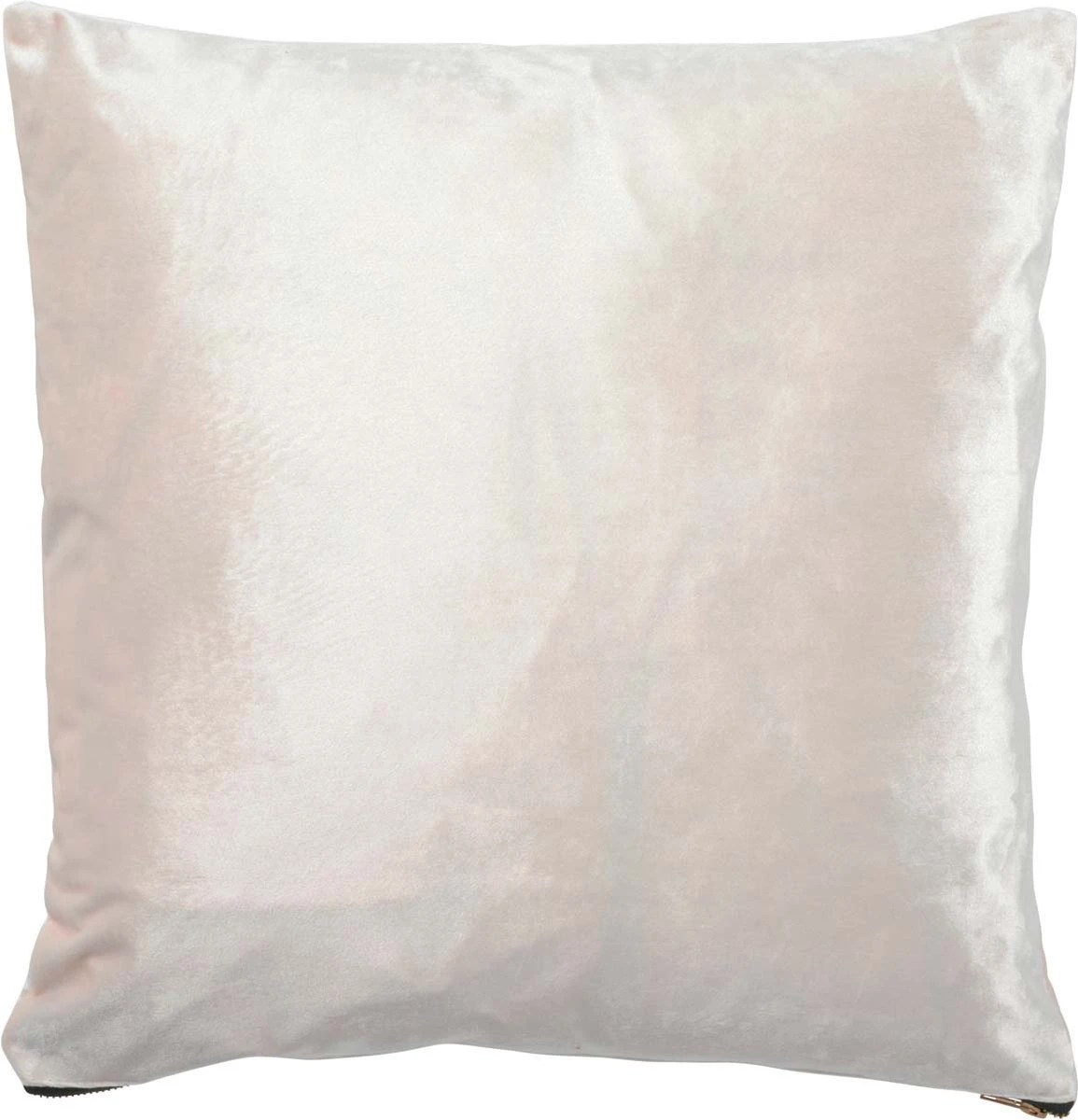 FLAXA - Kussenhoes Ivoor 45x45 Cm - Wit - Met Rits 1 FLAXA - Kussenhoes Ivoor 45x45 Cm - Wit - Met Rits