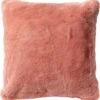 ZAYA - Kussenhoes Unikleur 45x45 Cm - Muted Clay - Roze - Superzacht - Exclusief Binnenkussen
