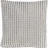 ROME - Kussenhoes Uni 45x45 Cm - Micro Chip - Grijs - Exclusief Binnenkussen