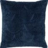 MOON - Sierkussen Van Katoen 45x45 Cm Insignia Blue - Blauw - Inclusief Binnenvulling