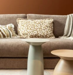 LILO - Kussenhoes Van Katoen 40x60 Cm Tobacco Brown - Bruin - Met Rits -Dutch Decor 1169x1200