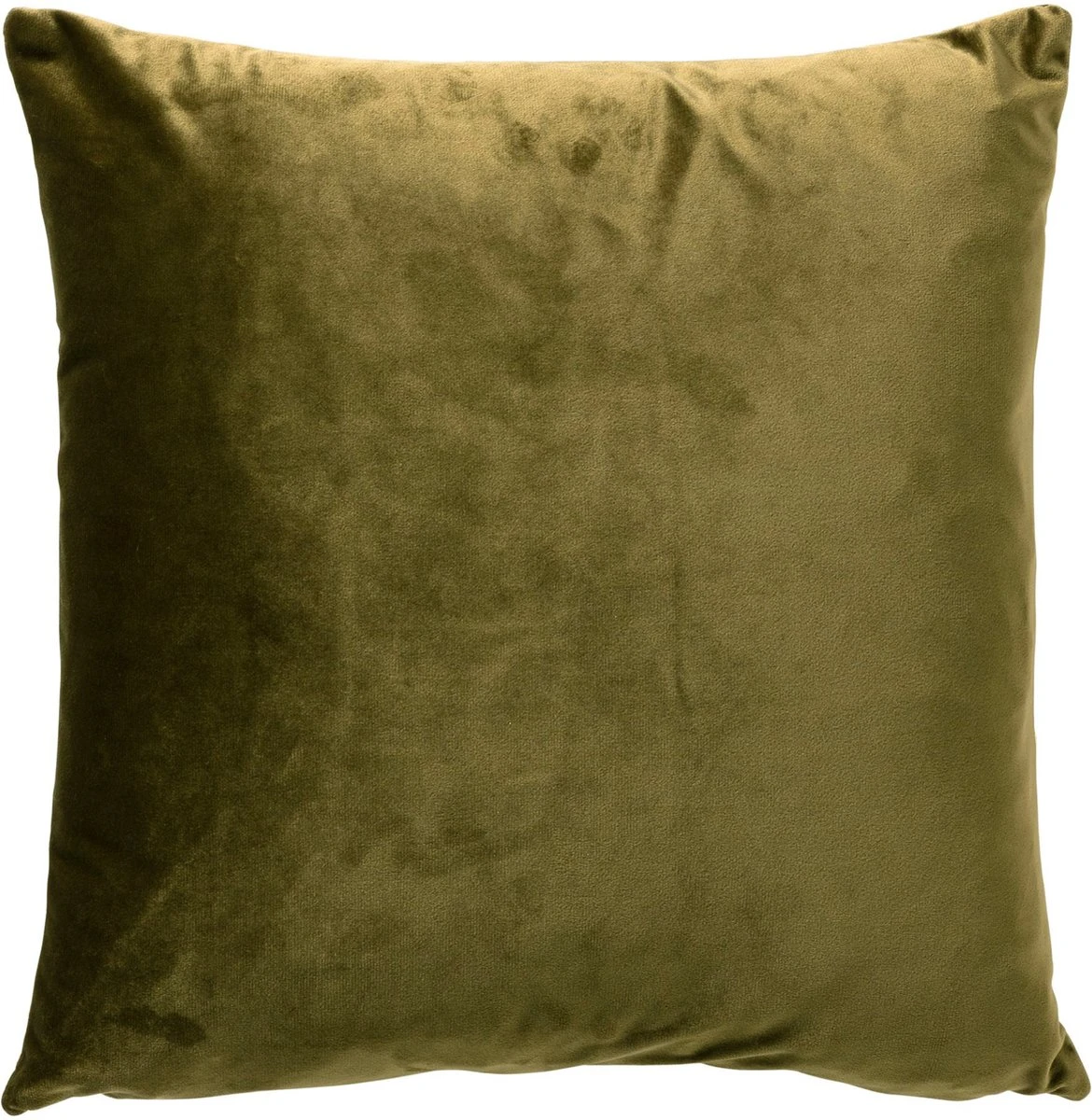 AVERY - Kussenhoes Velvet 45x45 Cm - Military Olive - Groen Met Goudkleurige Print - Exclusief Binnenkussen 3 AVERY - Kussenhoes Velvet 45x45 Cm - Military Olive - Groen Met Goudkleurige Print - Exclusief Binnenkussen - Afbeelding 3