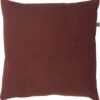 LARS - Sierkussen Bordeaux 45x45 Cm - Rood - Inclusief Binnenvulling