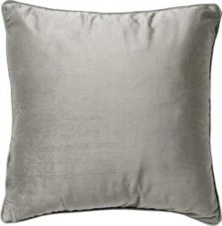 FINN - Kussenhoes Velvet 60x60 Cm - Micro Chip - Lichtgrijs - Exclusief Binnenkussen -Dutch Decor 1175x1200 7