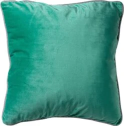 FINN - Kussenhoes Velvet 60x60 Cm - Spearmint - Groen - Met Rits