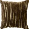 CONNOR- Kussenhoes 45x45 Cm Shitake - Bruin - Met Rits