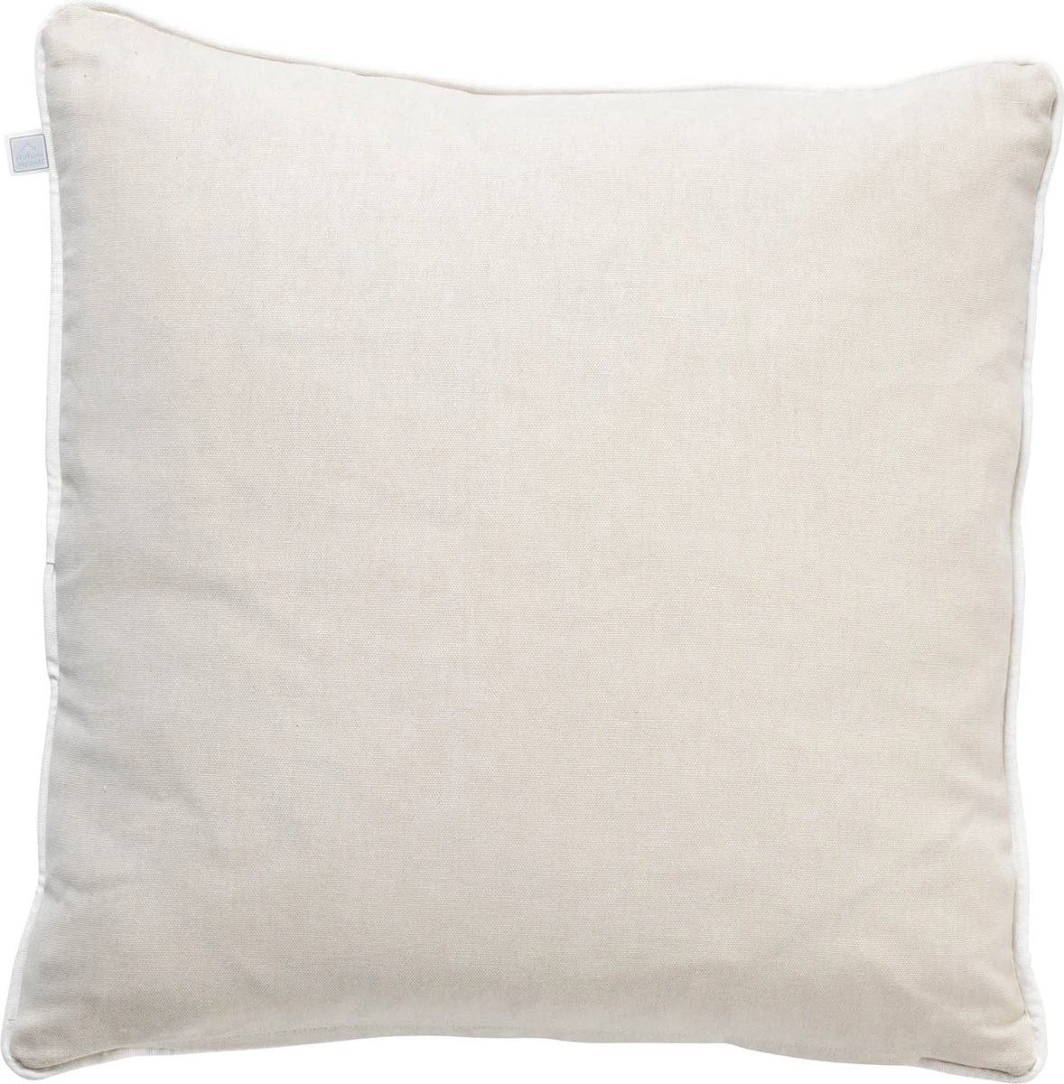 SIMONE - Kussenhoes Met Bloemenprint Zand 45x45 Cm - Exclusief Binnenkussen 2 SIMONE - Kussenhoes Met Bloemenprint Zand 45x45 Cm - Exclusief Binnenkussen - Afbeelding 2