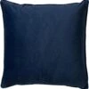FINN - Kussenhoes Velvet 45x45 Cm - Insignia Blue - Donkerblauw - Exclusief Binnenkussen