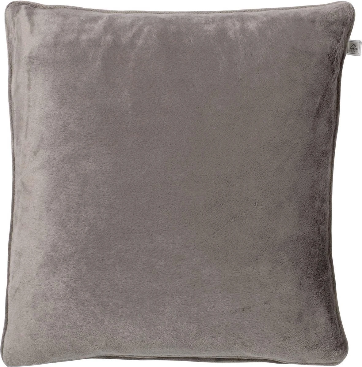 VELVET - Sierkussen Taupe 45x45 Cm - Inclusief Binnenvulling 3 VELVET - Sierkussen Taupe 45x45 Cm - Inclusief Binnenvulling - Afbeelding 3