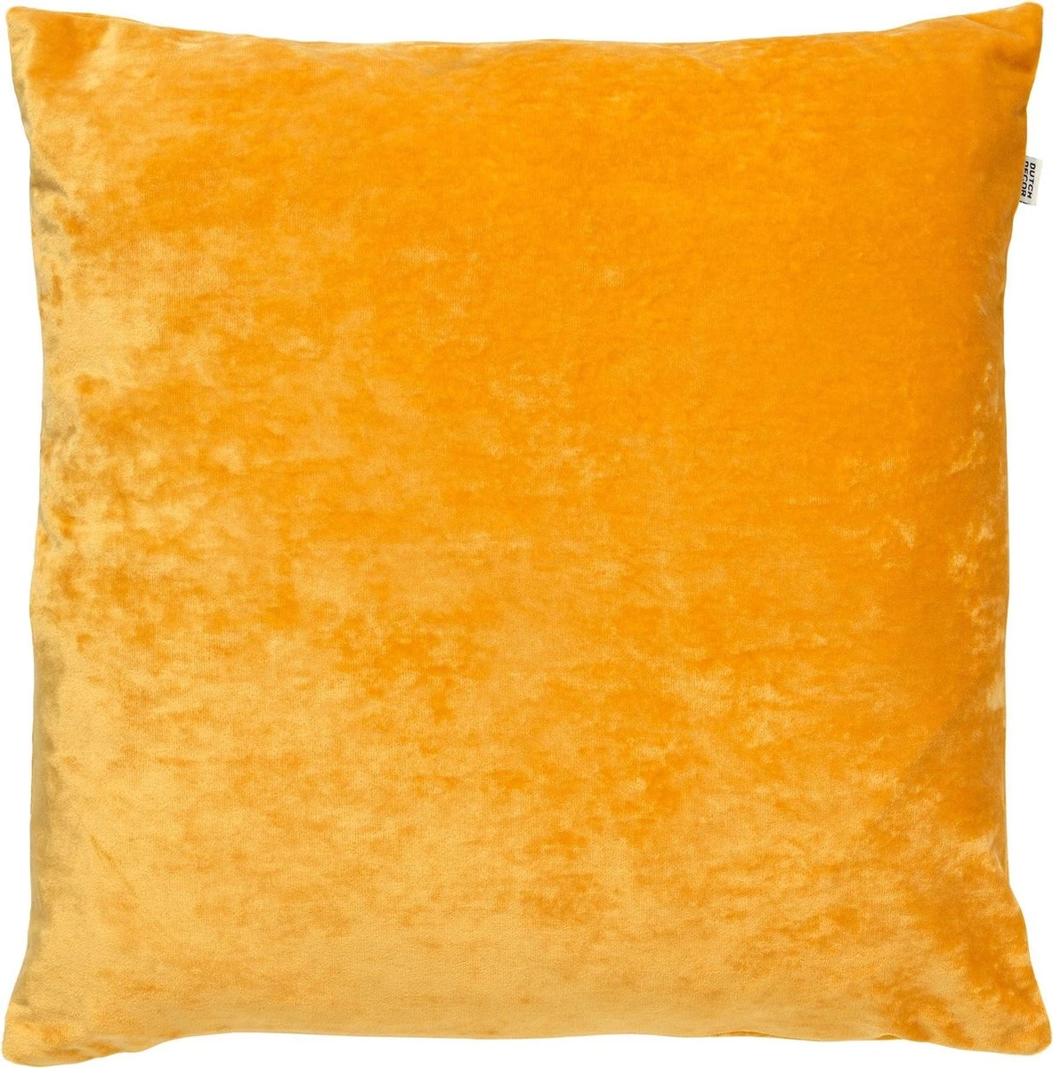 SKY - Sierkussen Velvet 45x45 Cm - Golden Glow - Geel - Inclusief Binnenvulling 1 SKY - Sierkussen Velvet 45x45 Cm - Golden Glow - Geel - Inclusief Binnenvulling
