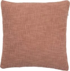 SARA - Kussenhoes Koper 45x45 Cm - Bruin - Exclusief Binnenkussen