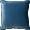 FINN - Sierkussen Velvet 45x45 Cm - Provincial Blue - Blauw - Inclusief Binnenvulling