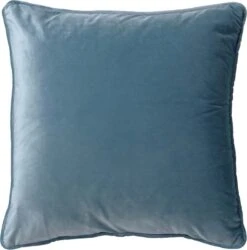 FINN - Sierkussen Velvet 45x45 Cm - Provincial Blue - Blauw - Inclusief Binnenvulling -Dutch Decor 1185x1200 10