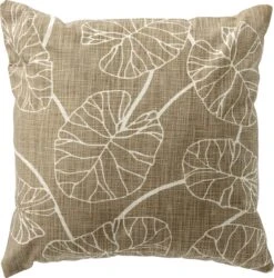 JULES - Kussenhoes 45x45 Cm Pumice Stone - Beige - Exclusief Binnenkussen