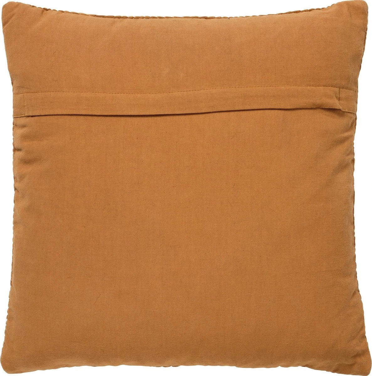 SUN - Sierkussen Van Katoen 45x45 Cm Tobacco Brown - Bruin - Inclusief Binnenkussen 2 SUN - Sierkussen Van Katoen 45x45 Cm Tobacco Brown - Bruin - Inclusief Binnenkussen - Afbeelding 2