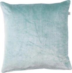 CIDO - Kussenhoes Velvet Licht Jade 45x45 Cm - Groen - Met Rits