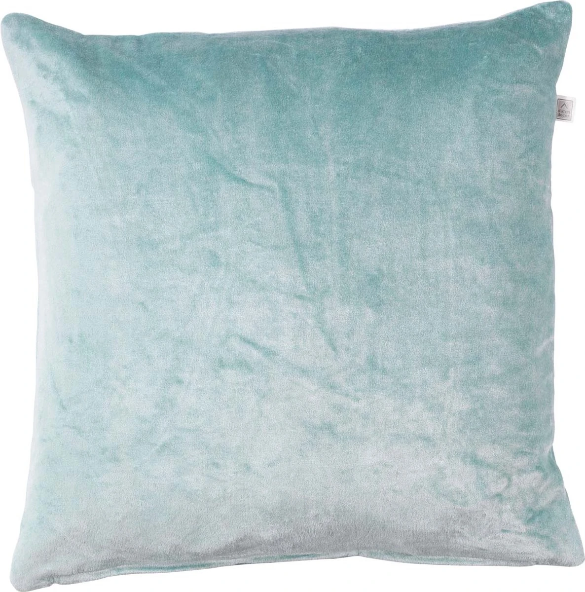 CIDO - Kussenhoes Velvet Licht Jade 45x45 Cm - Groen - Met Rits 1 CIDO - Kussenhoes Velvet Licht Jade 45x45 Cm - Groen - Met Rits
