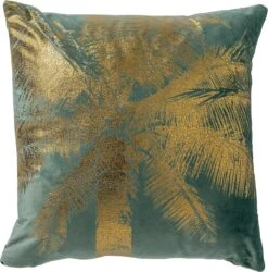 LEVAN - Kussenhoes 45x45 Cm Sagebrush Green - Groen - Met Rits