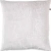 CIDO - Kussenhoes Velvet Ivoor 45x45 Cm - Wit - Met Rits