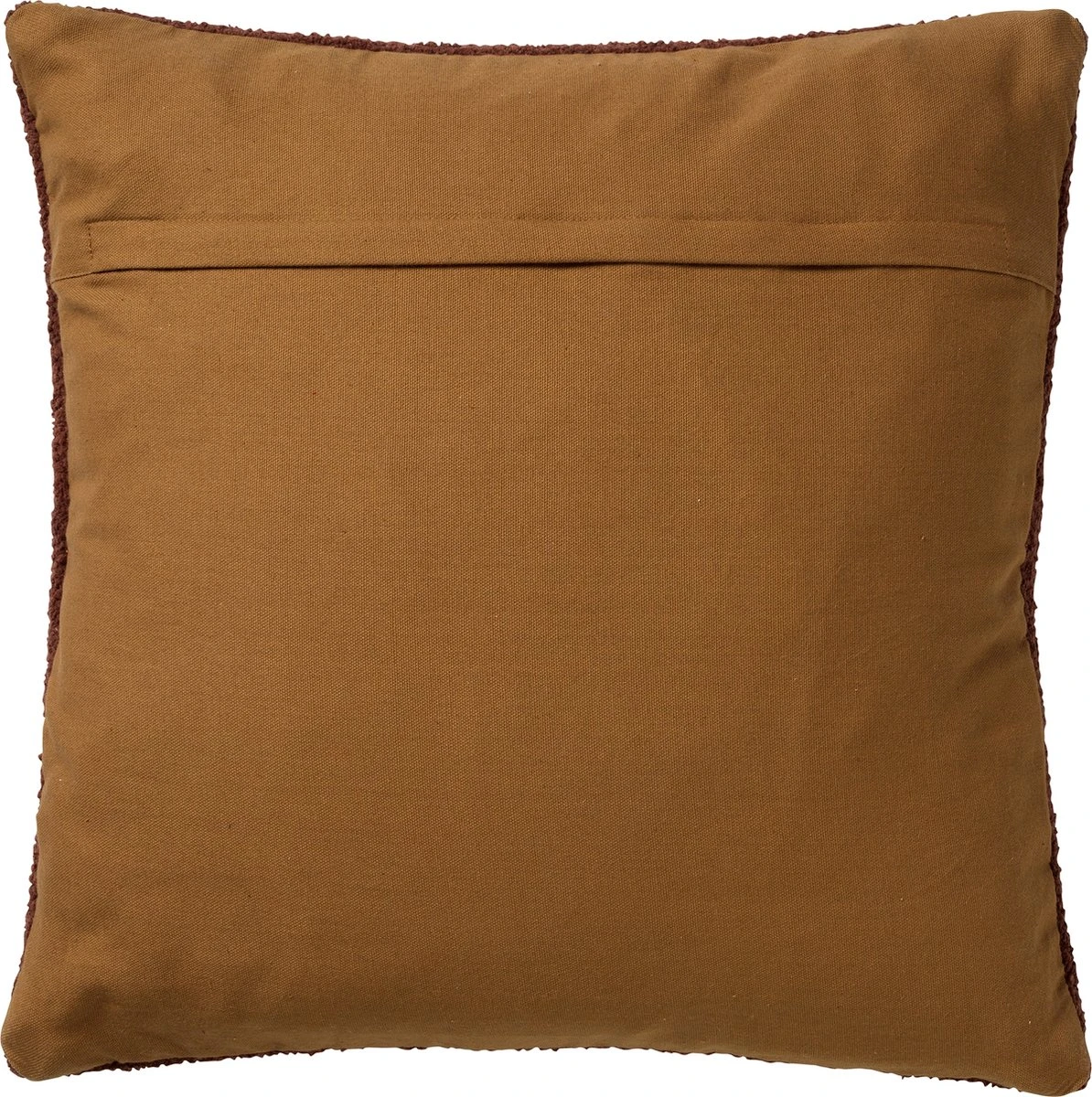 MAURO - Kussenhoes Kelim 45x45 Cm - Rocky - Bruin - 100% Katoen - Met Rits 2 MAURO - Kussenhoes Kelim 45x45 Cm - Rocky - Bruin - 100% Katoen - Met Rits - Afbeelding 2