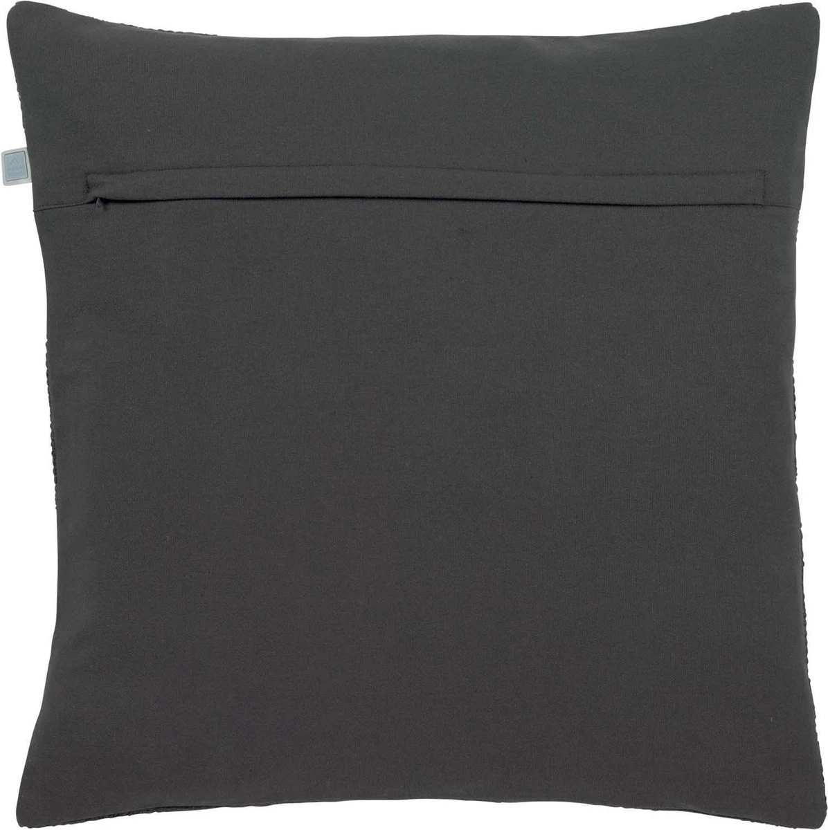 SARA - Sierkussen Donkergrijs 45x45 Cm - Inclusief Binnenvulling 2 SARA - Sierkussen Donkergrijs 45x45 Cm - Inclusief Binnenvulling - Afbeelding 2