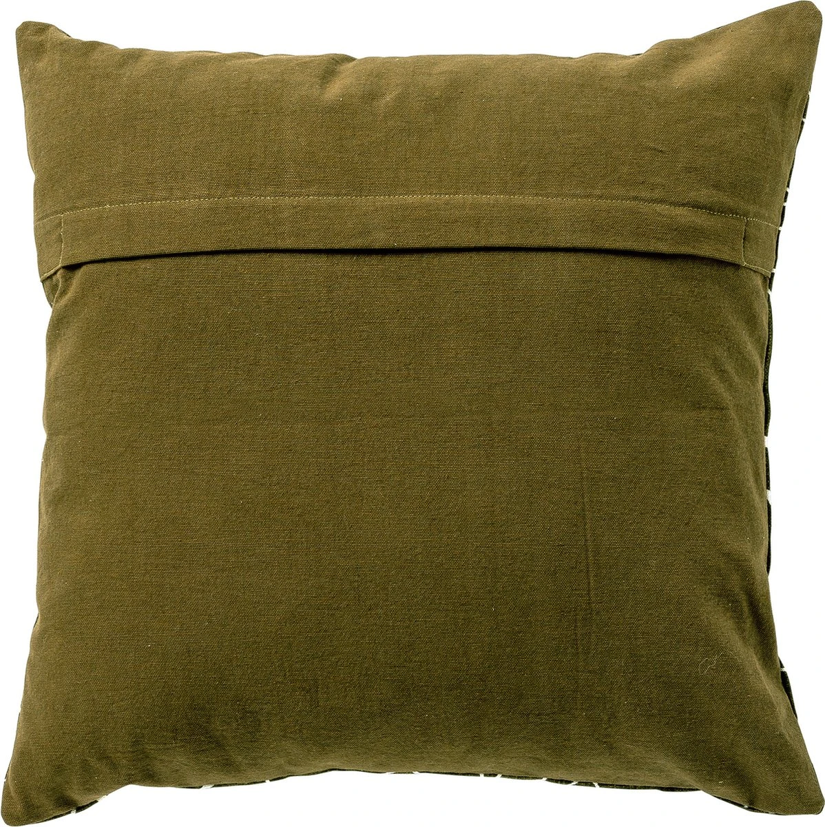 JULES- Kussenhoes 45x45 Cm Olive Branch - Groen - Met Rits 8 JULES- Kussenhoes 45x45 Cm Olive Branch - Groen - Met Rits - Afbeelding 8