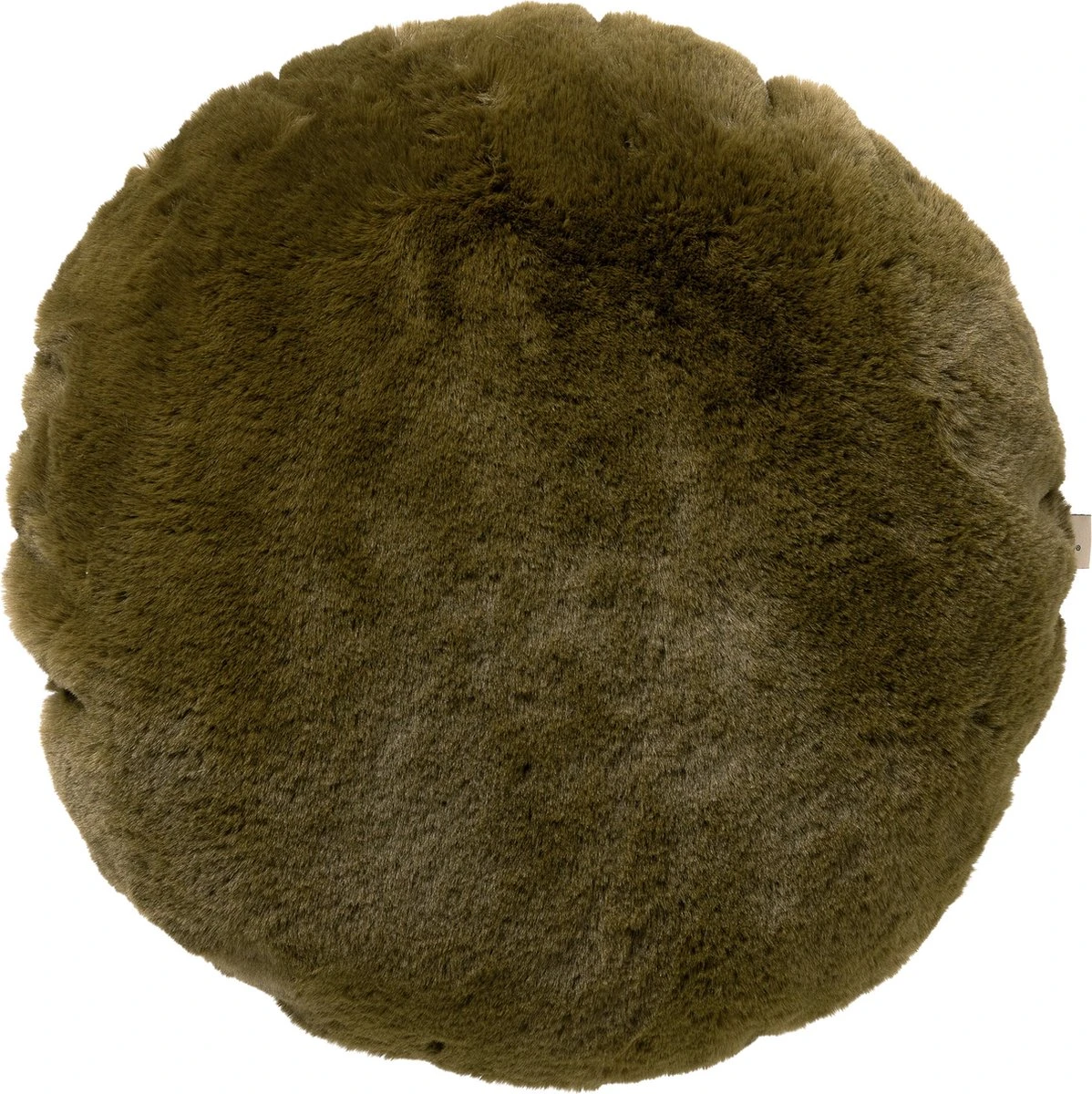 Dutch Decor - ZAYA - Sierkussen Rond 45 Cm Military Olive - Groen 1 Dutch Decor - ZAYA - Sierkussen Rond 45 Cm Military Olive - Groen