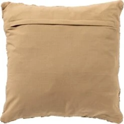 HOJA - Sierkussen 45x45 Cm Semolina - Beige - Inclusief Binnenvulling -Dutch Decor 1198x1200 59
