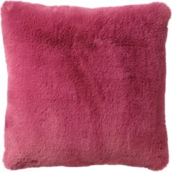 ZAYA - Sierkussen Unikleur 45x45 Cm - Heather Rose - Roze - Superzacht - Inclusief Binnenkussen