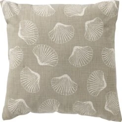 PEARL - Kussenhoes 45x45 Cm Pumice Stone - Beige - Met Rits