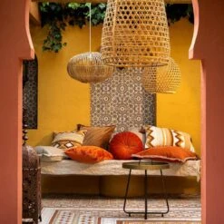 GAZELLE - Sierkussen 40x60 Cm Tobacco Brown - Bruin - Inclusief Binnenvulling -Dutch Decor 1199x1200 51