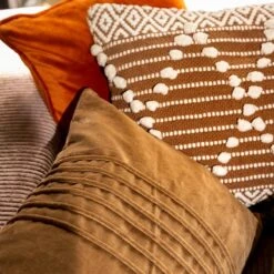 PAX - Sierkussen Velvet 40x60 Cm Tobacco Brown - Bruin - Inclusief Binnenkussen -Dutch Decor 1199x1200 69