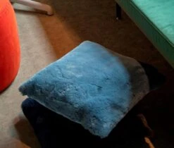 ZAYA - Kussenhoes Unikleur 45x45 Cm - Insignia Blue - Donkerblauw - Superzacht - Met Rits -Dutch Decor 1200x1022