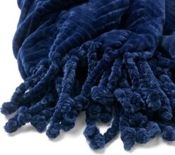 Dutch Decor - ZIGGY - Plaid Van Fleece 140x180 Cm Insignia Blue - Blauw - Deken -Dutch Decor 1200x1067