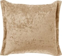 LEWIS - Kussenhoes 45x45 Cm Semolina - Beige - Met Rits
