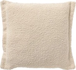 OTIS - Kussenhoes 45x45 Cm Snow White - Wit - Exclusief Binnenkussen