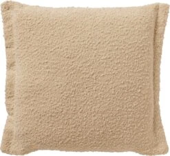 OTIS - Sierkussen 45x45 Cm Semolina - Beige - Inclusief Binnenkussen