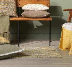 SARA - Kussenhoes Taupe 45x45 Cm - Exclusief Binnenkussen -Dutch Decor 1200x1116 1