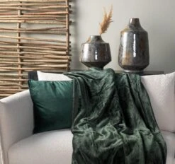 FINN - Kussenhoes Velvet 45x45 Cm - Mountain View - Donkergroen - Exclusief Binnenkussen -Dutch Decor 1200x1128 2