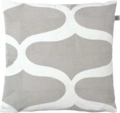 WILKA - Sierkussen 45x45 Cm - Zand - Inclusief Binnenkussen