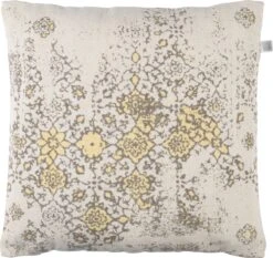 MILA - Kussenhoes Olijf Multi 45x45 Cm - Groen - Exclusief Binnenkussen