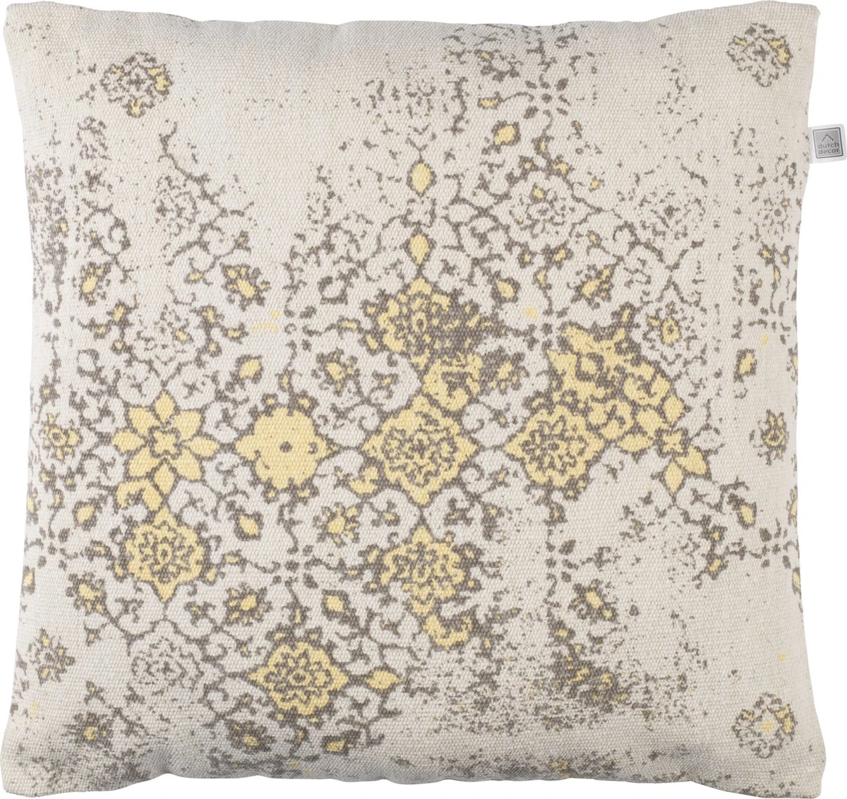 MILA - Kussenhoes Olijf Multi 45x45 Cm - Groen - Exclusief Binnenkussen 1 MILA - Kussenhoes Olijf Multi 45x45 Cm - Groen - Exclusief Binnenkussen